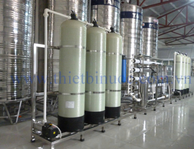 HỆ THỐNG SẢN XUẤT NƯỚC TINH KHIẾT TRONG QUY TRÌNH SẢN XUẤT