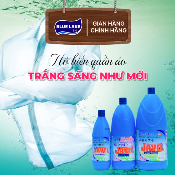 Nước Tẩy Trăng Quần Áo Javel Blue Lake