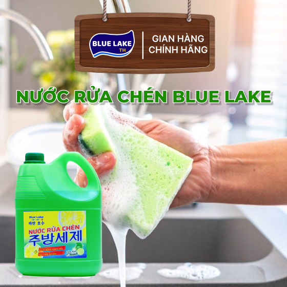 Nước Rửa Chén Blue Lake Dung Tích 3600ml