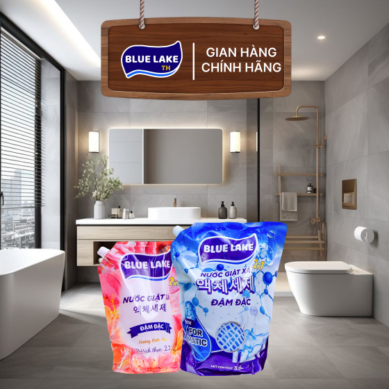 Túi Nước Giặt Blue Lake dung tích 3600ml 