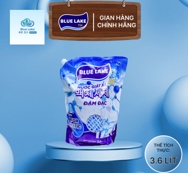 Túi Nước Giặt Blue Lake dung tích 3600ml 