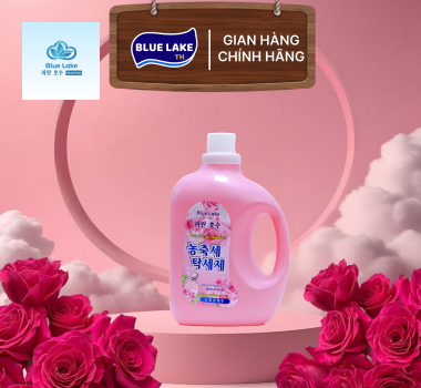 Nước Giặt Xả Đậm Đặc Blue Lake 2in1 Hương Nước Hoa 3000ml